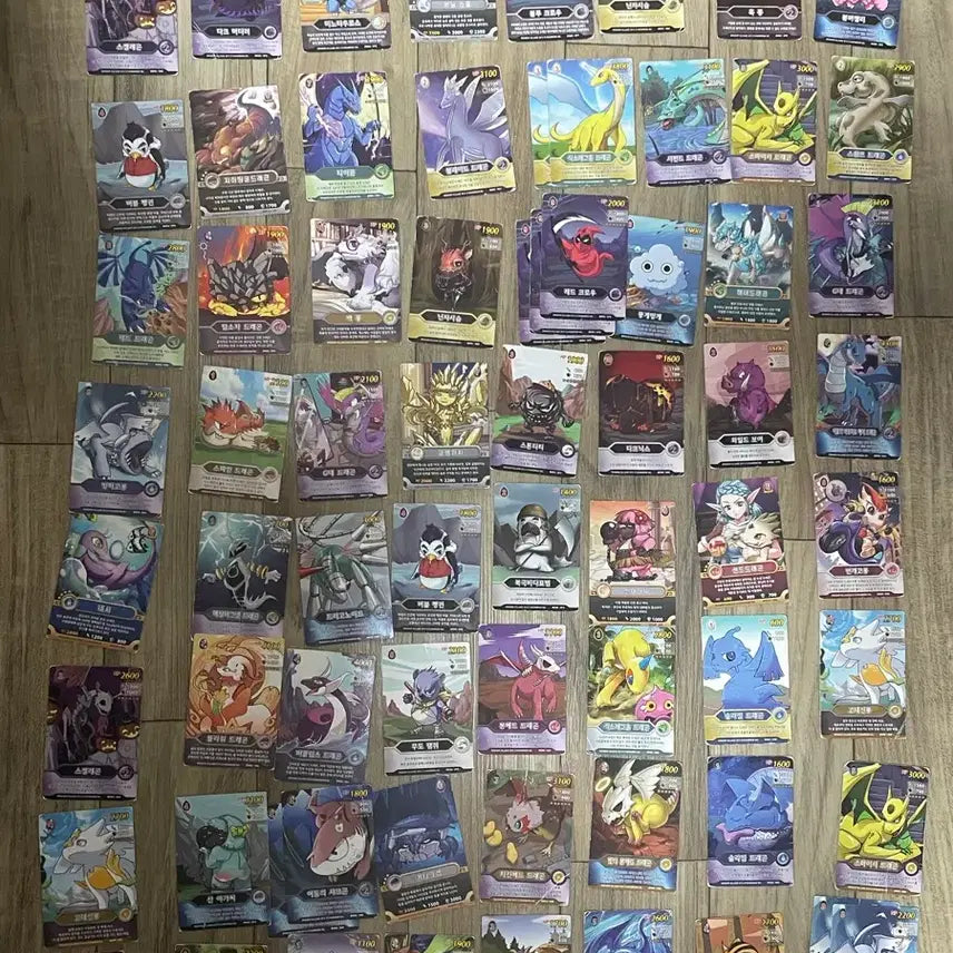 [BUNJANG] Dragon Village 1st Generation Card Bundle / (1세대) 드래곤빌리지 카드 가격제시