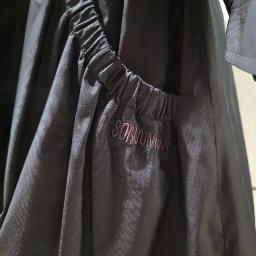 [BUNJANG] Son Jung Wan Leather Accent Jacket / 손정완 고급무드 양가죽 배색 자켓 55반 (카라탈부착)
