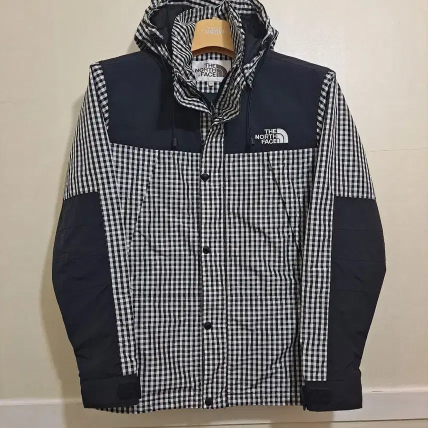 [BUNJANG] The North Face Check Pattern Hooded Jacket / 노스페이스 체크 패턴 후드 자켓 95사이즈