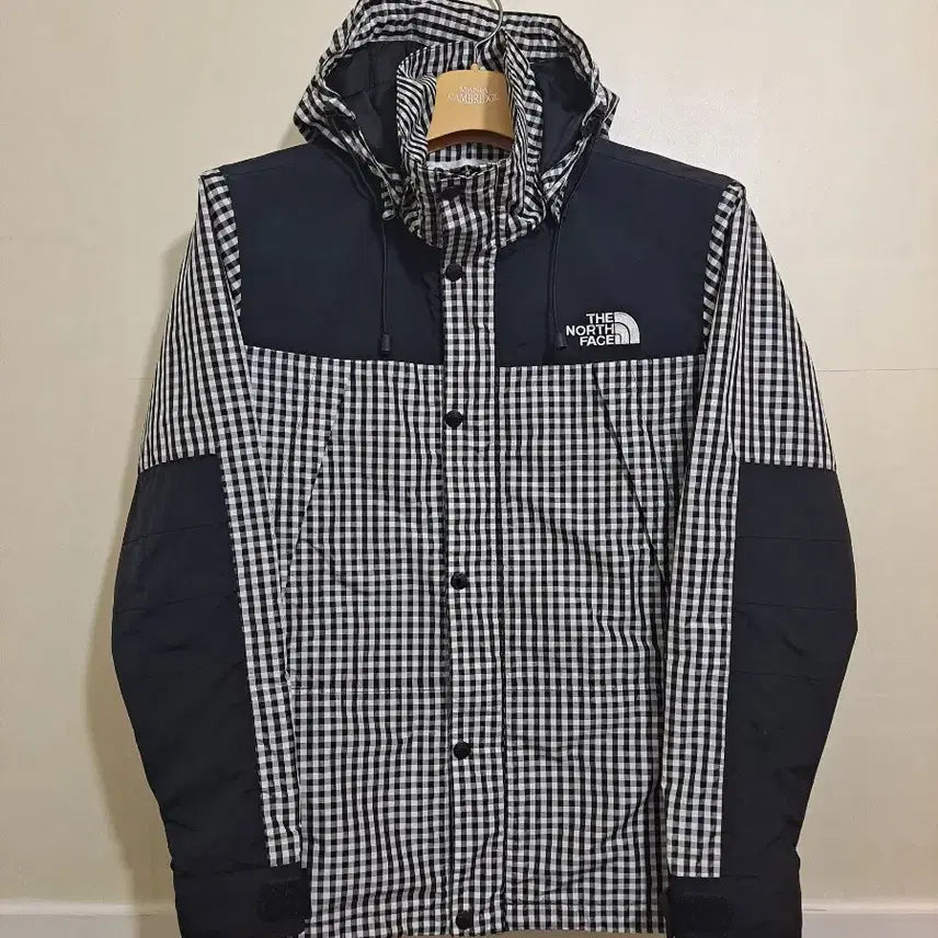 [BUNJANG] The North Face Check Pattern Hooded Jacket / 노스페이스 체크 패턴 후드 자켓 95사이즈