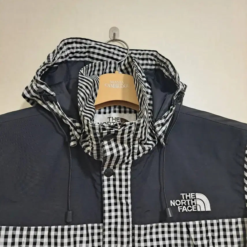 [BUNJANG] The North Face Check Pattern Hooded Jacket / 노스페이스 체크 패턴 후드 자켓 95사이즈