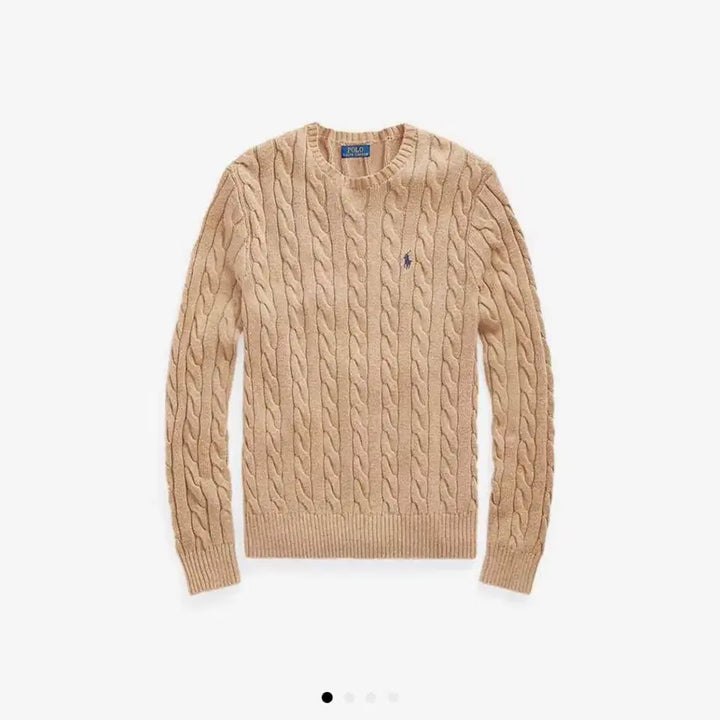 [BUNJANG] Polo Cable Knit Sweater L / 폴로 꽈배기 니트 케이블 L (거의 새 것)