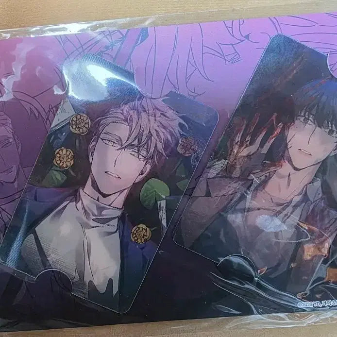 [BUNJANG] Blind Play Hologram Photocard Set (Sealed) / BL웹툰 블라인드 플레이 홀로그램 포카 2종 일괄 (미개봉)