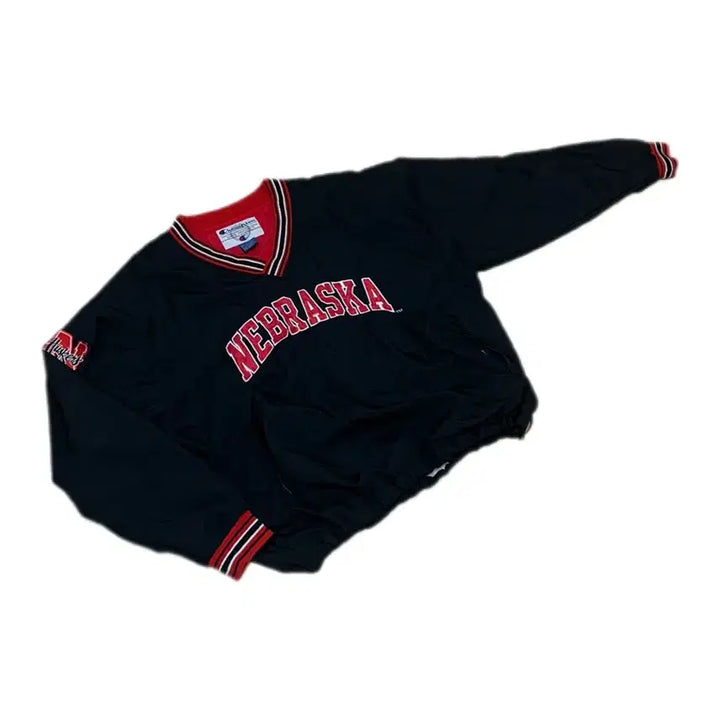 [BUNJANG] Champion Nebraska Huskers 90s Nylon Warm-up XL / 90s 챔피온 네브라스카 허스커스 나일론 웜업