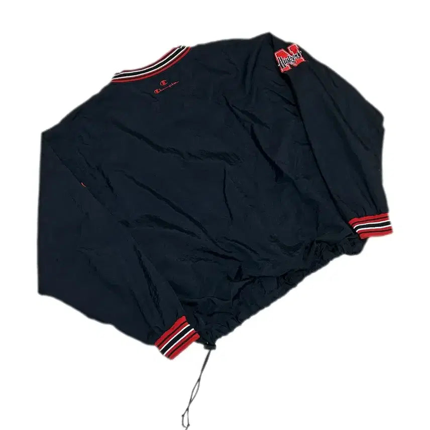 [BUNJANG] Champion Nebraska Huskers 90s Nylon Warm-up XL / 90s 챔피온 네브라스카 허스커스 나일론 웜업