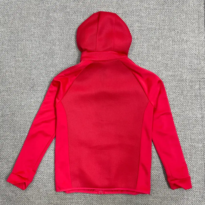 [BUNJANG] Reebok Classic Red Hooded Zip-Up Jacket / [여성상의] 리복 클래식 레드 후드 집업 자켓 점퍼