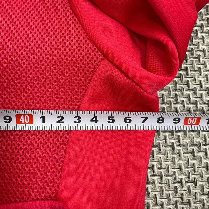 [BUNJANG] Reebok Classic Red Hooded Zip-Up Jacket / [여성상의] 리복 클래식 레드 후드 집업 자켓 점퍼