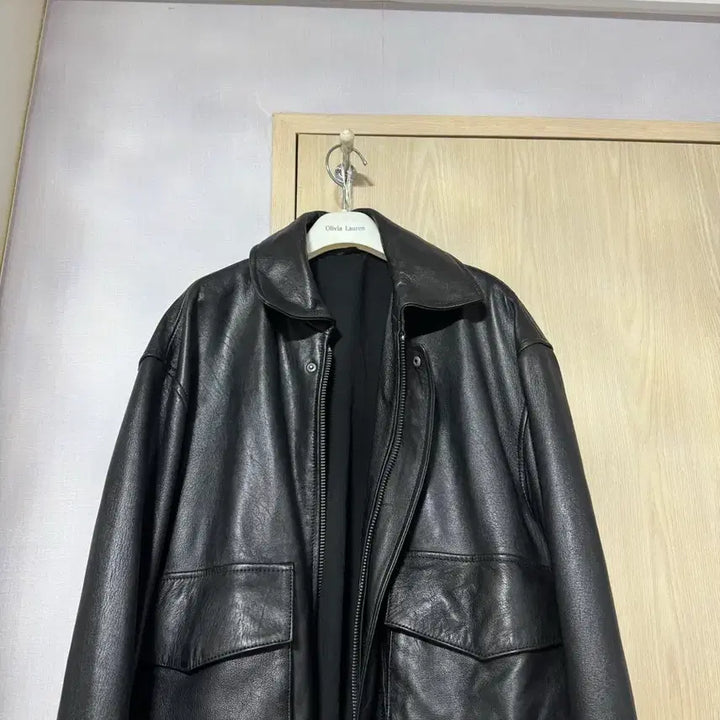 [BUNJANG] ZARA Lambskin Leather Jacket / 자라 양가죽자켓