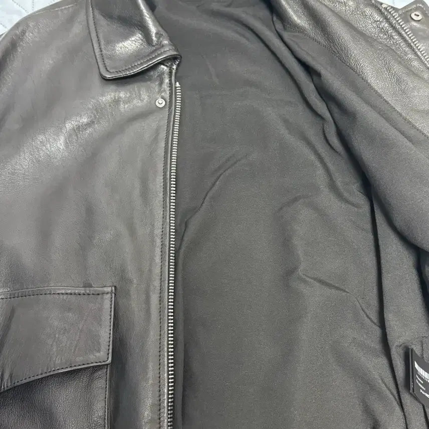 [BUNJANG] ZARA Lambskin Leather Jacket / 자라 양가죽자켓