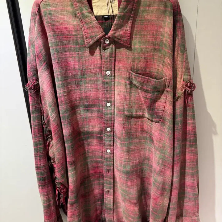 [BUNJANG] R13 Red Shirt L / R13) 블리치 레드 셔츠 L