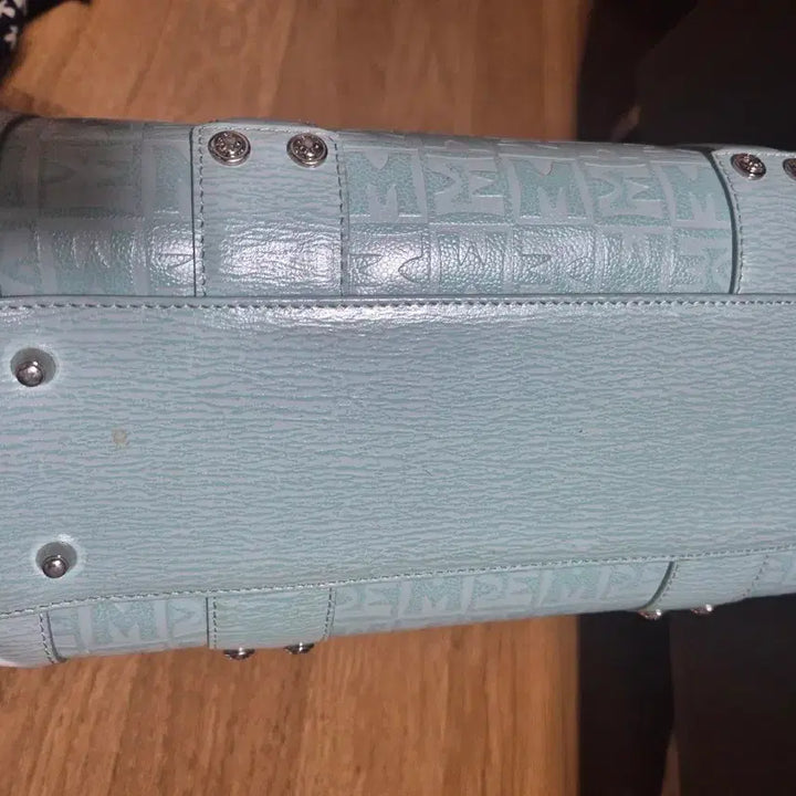 [BUNJANG] Metrocity Mint Tote Bag / 메트로시티 핸드백 민트색 토트백