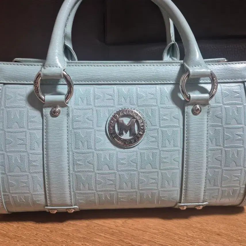 [BUNJANG] Metrocity Mint Tote Bag / 메트로시티 핸드백 민트색 토트백