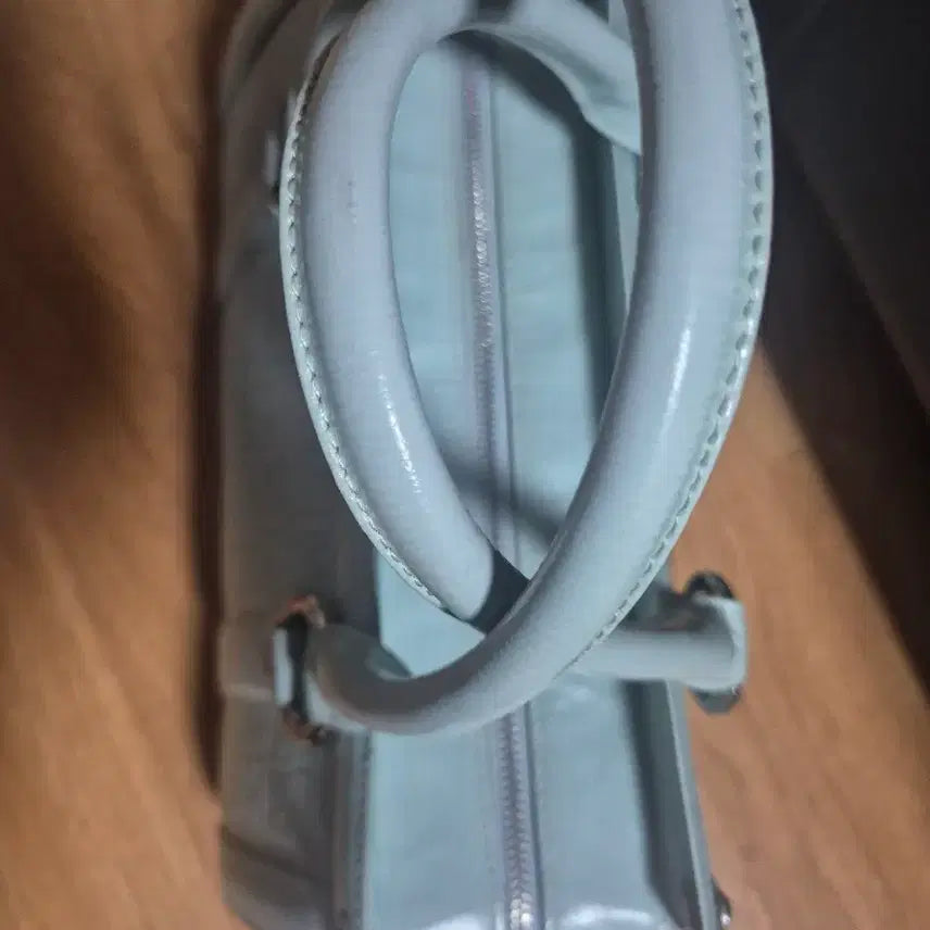 [BUNJANG] Metrocity Mint Tote Bag / 메트로시티 핸드백 민트색 토트백