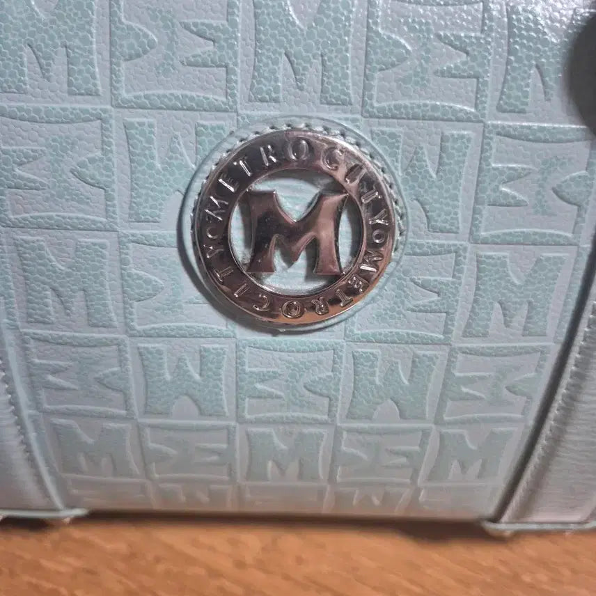 [BUNJANG] Metrocity Mint Tote Bag / 메트로시티 핸드백 민트색 토트백