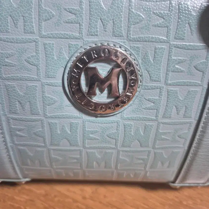 [BUNJANG] Metrocity Mint Tote Bag / 메트로시티 핸드백 민트색 토트백