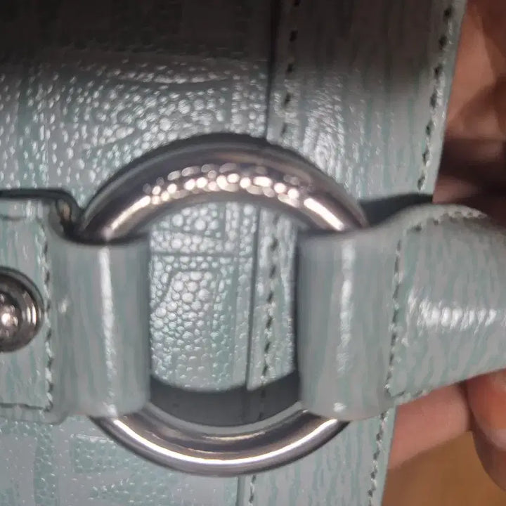 [BUNJANG] Metrocity Mint Tote Bag / 메트로시티 핸드백 민트색 토트백