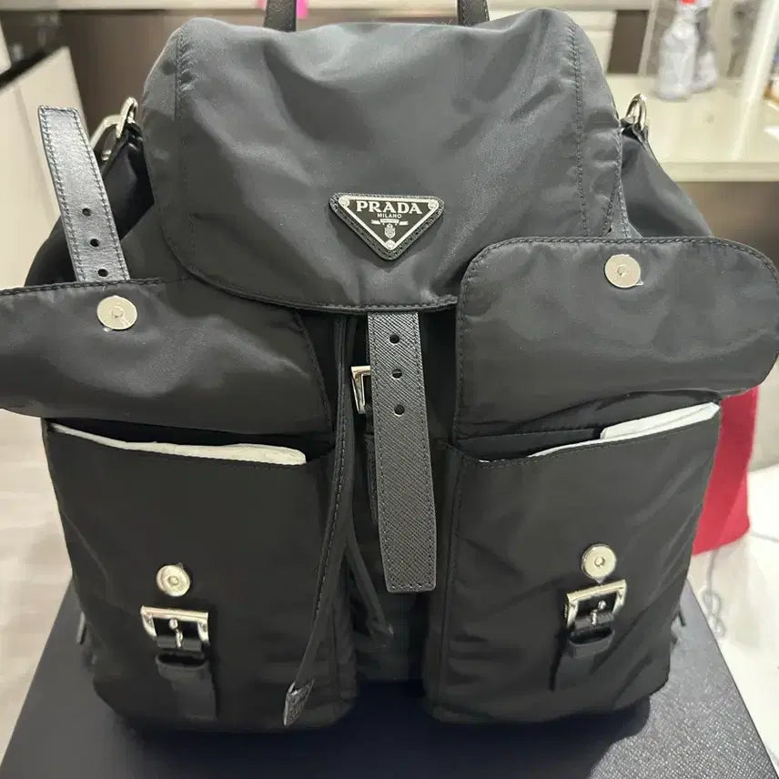 [BUNJANG] Prada Re-Nylon Large Backpack / 프라다 리나일론 백팩(남성용 라지)