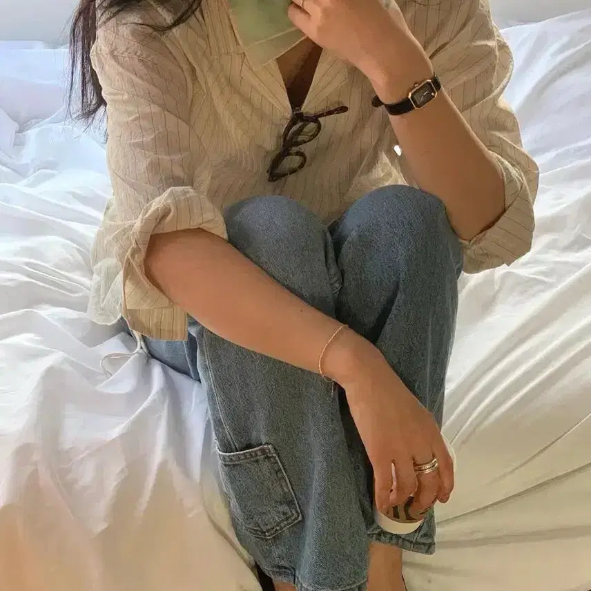 [BUNJANG] Modest Mood Fudge Shirt / [새상품] 모데스트무드 Fudge Shirt