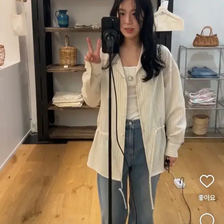 [BUNJANG] Modest Mood Fudge Shirt / [새상품] 모데스트무드 Fudge Shirt