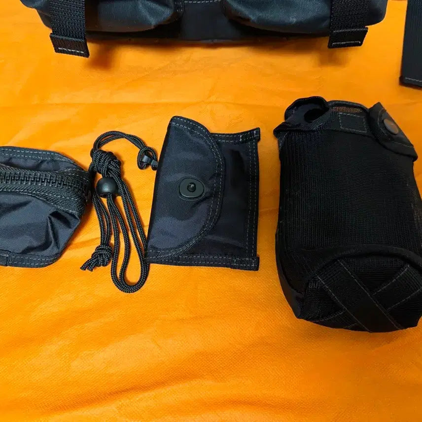 [BUNJANG] Porter All Day Pack Pouch Black Backpack / 포터백팩, 포터 올 데이팩 파우치 블랙 (502-05958)