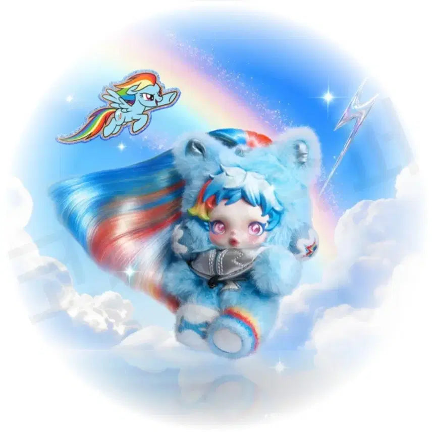 [BUNJANG] POP MART Skullpanda My Little Pony Bundle Set / 정품 팝마트 2개일괄 스컬판다 마이리틀포니