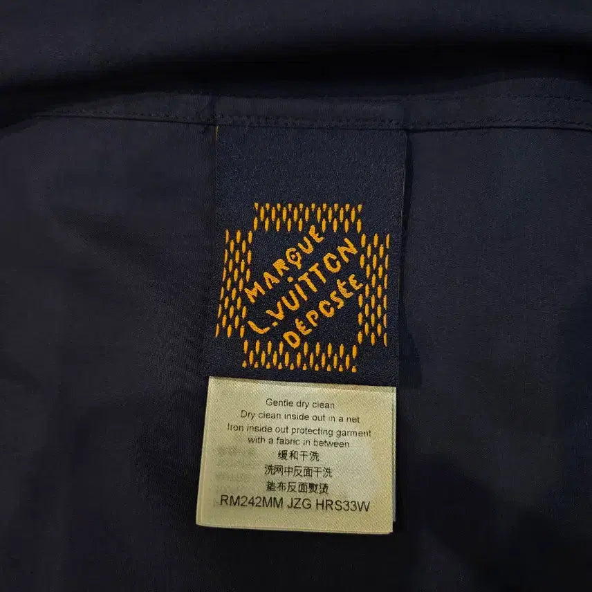 [BUNJANG] Louis Vuitton LV Logo Pocket Shirt Navy / [정품/새상품급/신상/XXL] 루이비통 포켓 LV로고 셔츠 네이비