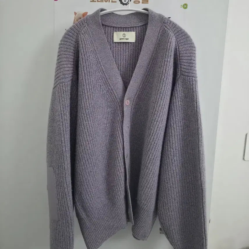 [BUNJANG] Earlesago Rover Wool Cardigan Thick M Size / 이얼즈어고 /로버울가디건 두껍 / M사이즈