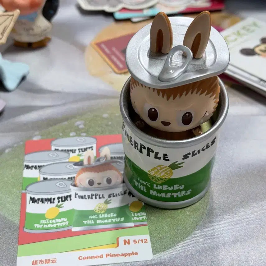 [BUNJANG] Popmart Labubu Pineapple Figure / 팝마트 라부부 파인애플 통조림 피규어