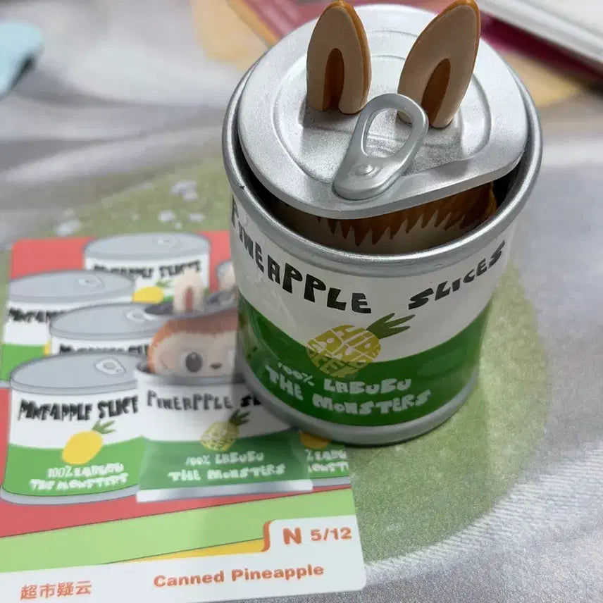 [BUNJANG] Popmart Labubu Pineapple Figure / 팝마트 라부부 파인애플 통조림 피규어