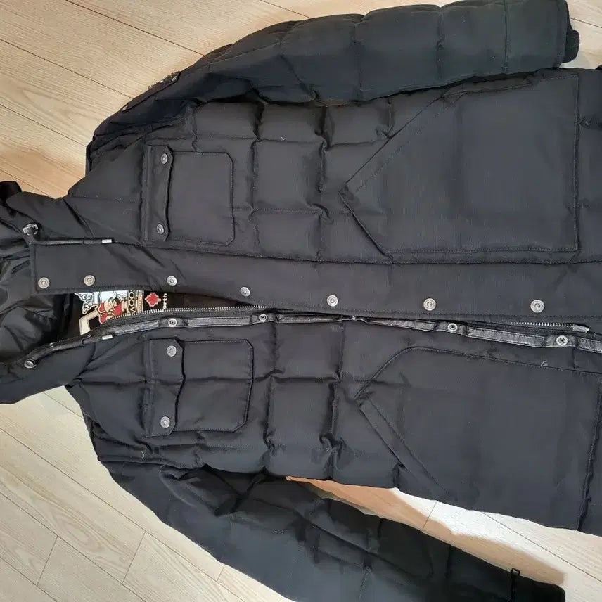 [BUNJANG] Moose Knuckles Black Padded Jacket / 무스너클 패딩