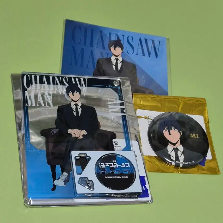 [SOLD OUT] 체인소맨 플라자 로프트 팝업 아키 아크릴 캔뱃지 특전 일괄
