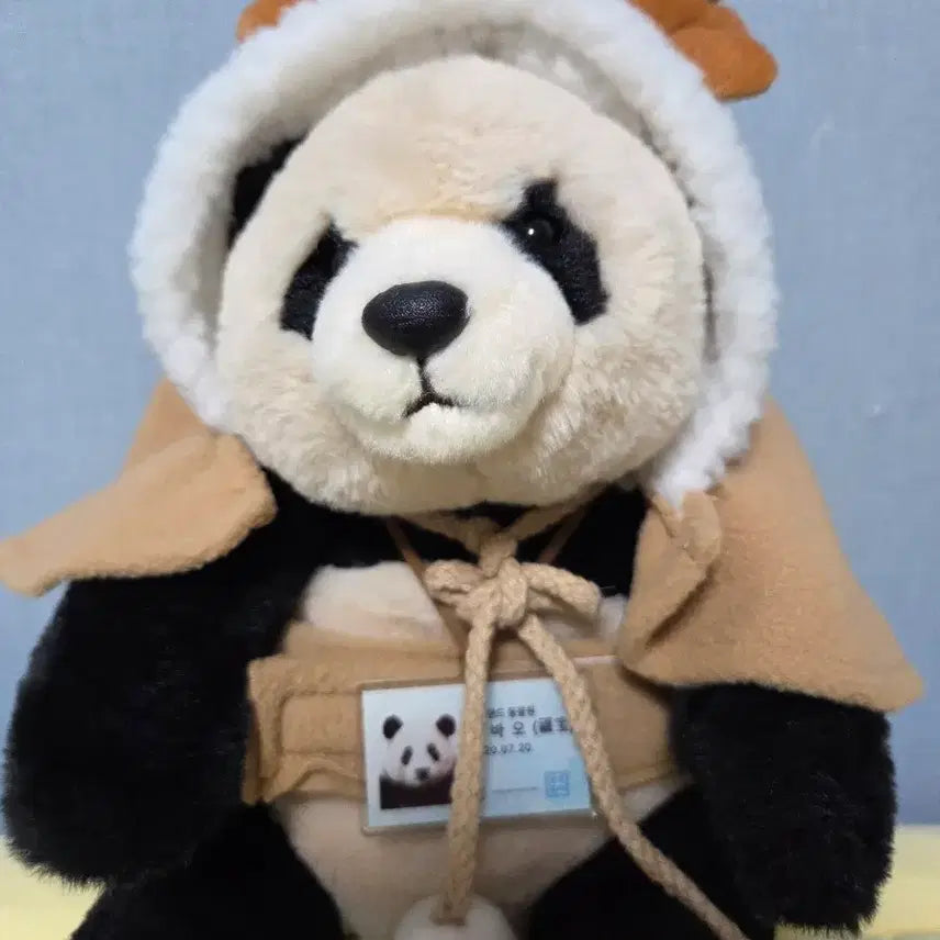 [BUNJANG] Fu Bao Temple ID Doll / 푸바오 사원증 인형
