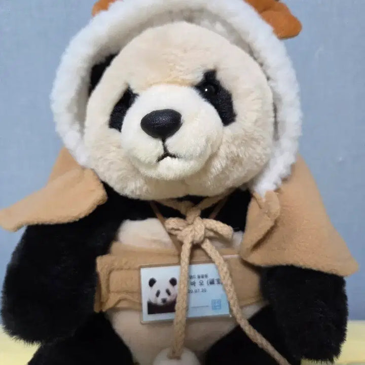 [BUNJANG] Fu Bao Temple ID Doll / 푸바오 사원증 인형