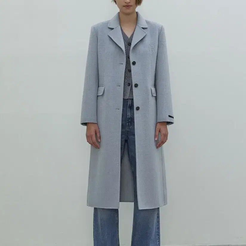 [BUNJANG] Atelier Nine Wool 70% Handmade Coat Black S / 블랙 S)아뜰리에나인 울70 핸드메이드 코트