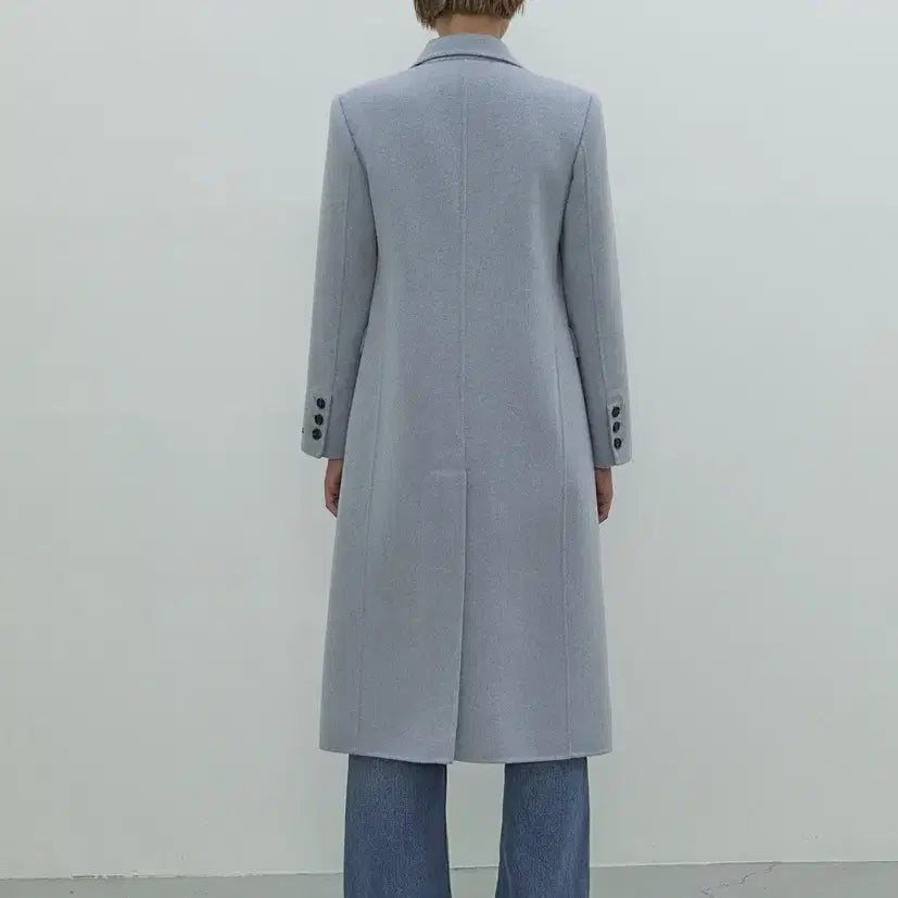 [BUNJANG] Atelier Nine Wool 70% Handmade Coat Black S / 블랙 S)아뜰리에나인 울70 핸드메이드 코트