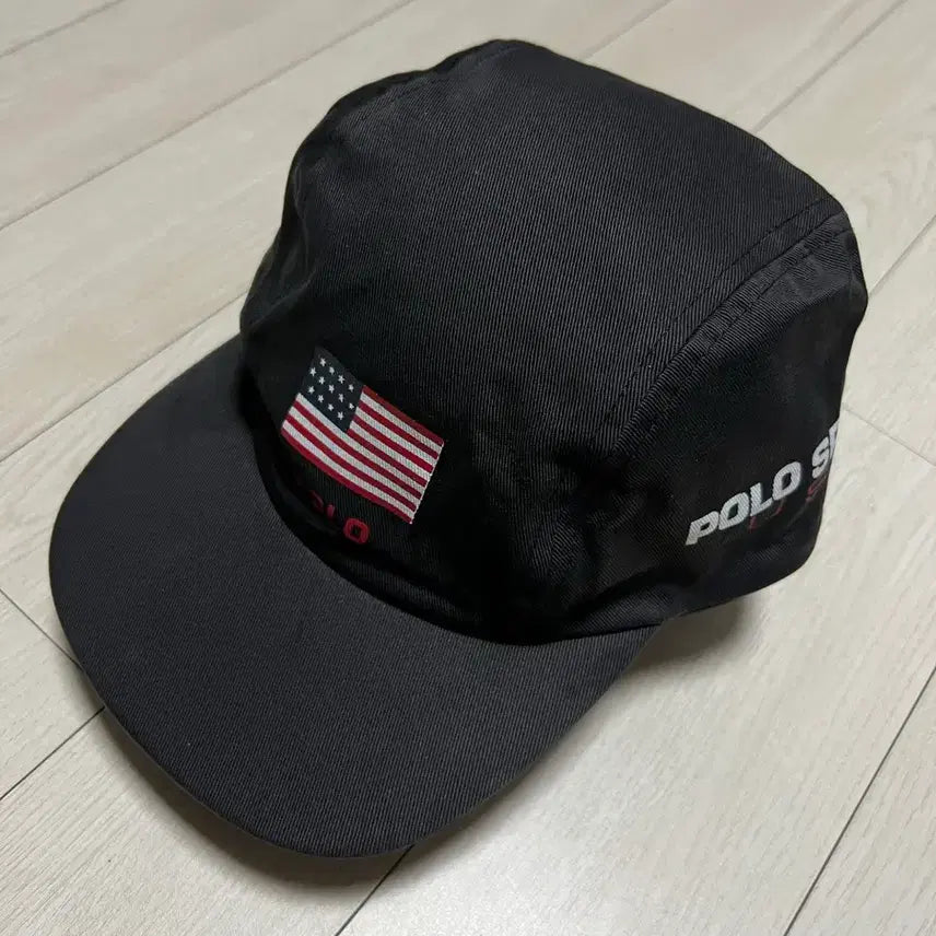 [BUNJANG] Polo Sport USA Flag Camp Cap / 90s메이드인USA폴로스포츠 성조기캠프캡 free사이즈