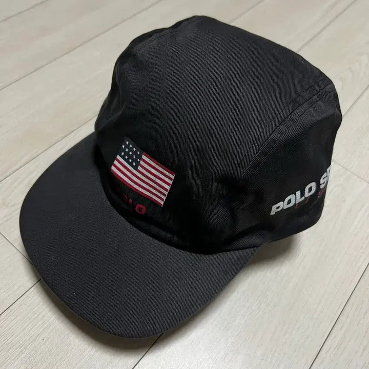 [BUNJANG] Polo Sport USA Flag Camp Cap / 90s메이드인USA폴로스포츠 성조기캠프캡 free사이즈