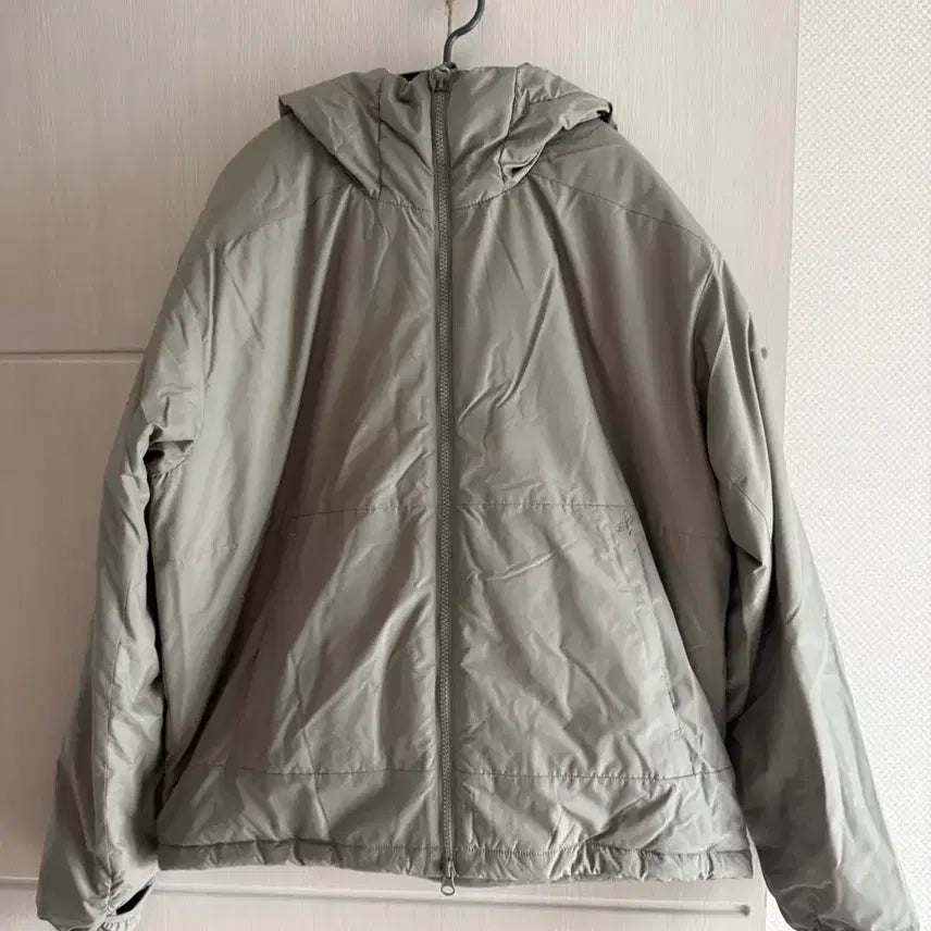 [BUNJANG] Brown Yak Light Hooded Jacket Olive Grey / [4] 브라운야드 라이트 후디드 자켓 올리브그레이