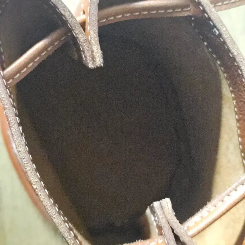 [BUNJANG] Hevitz Mini Bag - Reddish Tan Leather Handbag / 헤비츠 미니백