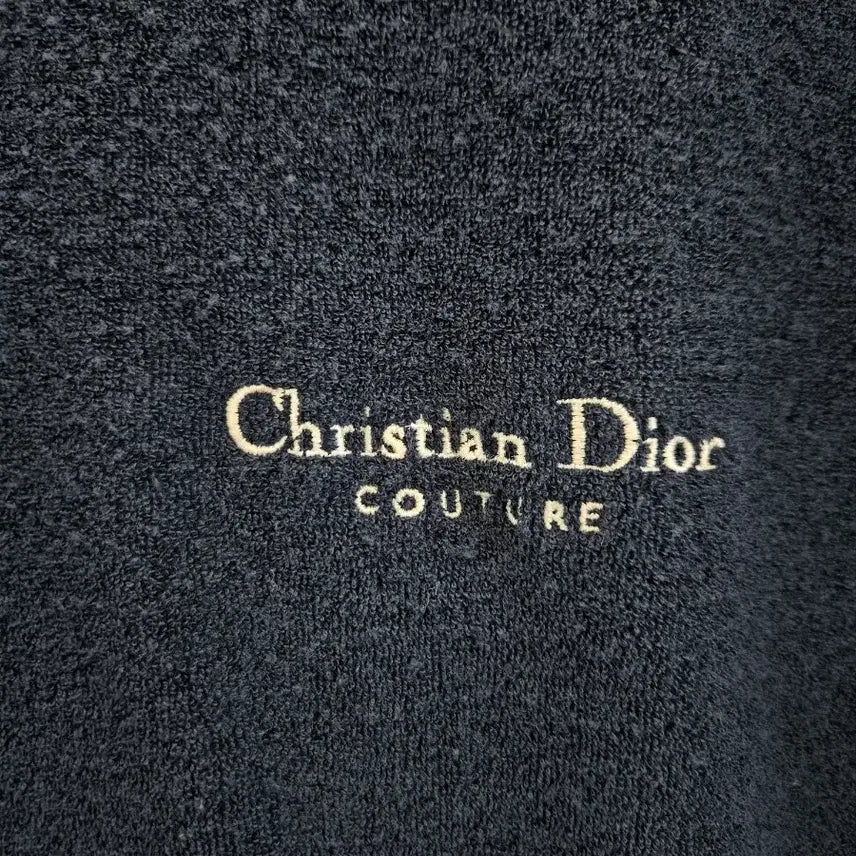 [BUNJANG] Dior Couture Blue Terry Cotton T-shirt / [정품/새상품급/XL] 디올 꾸뛰르 블루 테리 코튼 반팔티셔츠