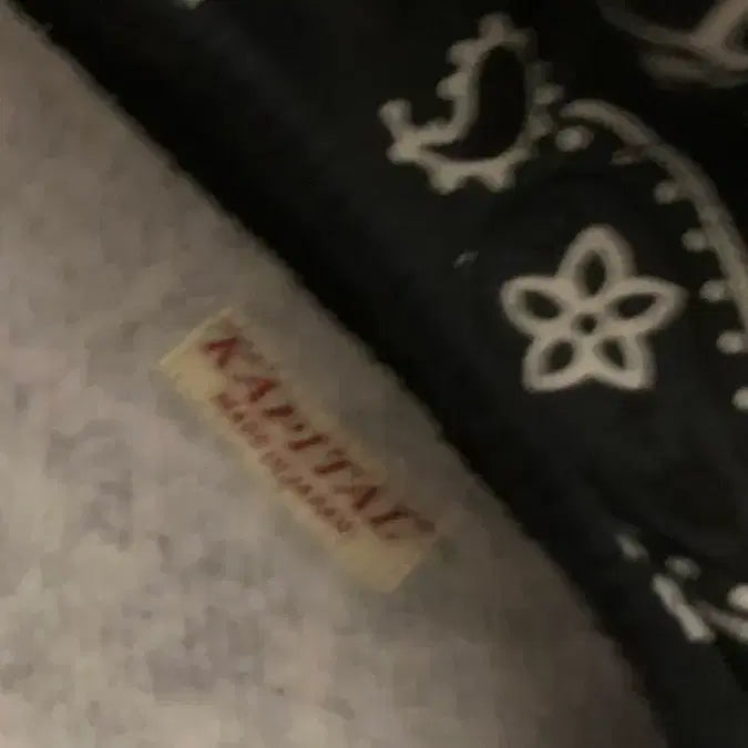 [BUNJANG] Kapital Bandana Hoodie / KAPITAL/캐피탈 반다나 후드티