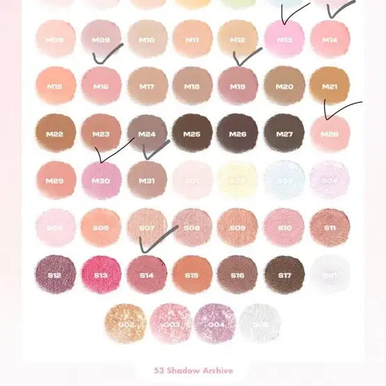 [BUNJANG] Rom&nd Shadow Palette Set / 롬앤 섀도우 토슈즈 피그휘핑 키튼젤리 포도크림 먼지 슈가프레즐 캔디드베리