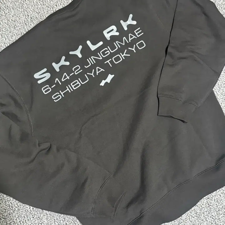 [BUNJANG] SKYLRK Tokyo Sweatshirt / SKYLRK 도쿄 맨투맨