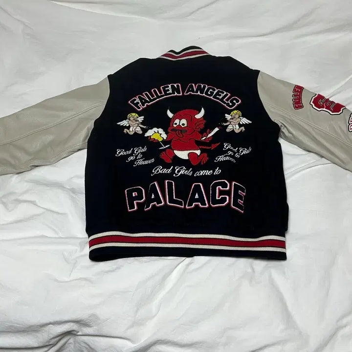 [BUNJANG] Palace Fallen Angel Varsity Jacket 23SS - Size L / 팔라스 폴른 엔젤 바시티 23ss / L사이즈