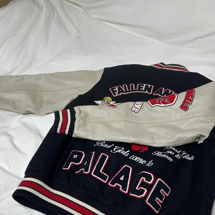 [BUNJANG] Palace Fallen Angel Varsity Jacket 23SS - Size L / 팔라스 폴른 엔젤 바시티 23ss / L사이즈