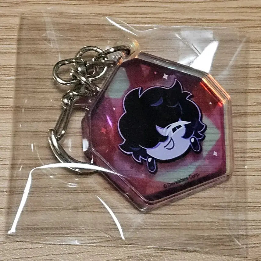 [BUNJANG] Cookie Run Kingdom Black Sapphire Keyring / 쿠키런 킹덤 블랙 사파이어 영혼석 키링