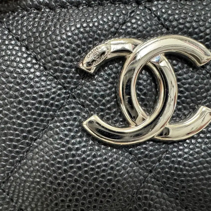 [BUNJANG] Chanel Coco Chain Vanity Bag / 샤넬 블랙 캐비어 코코체인 베니티
