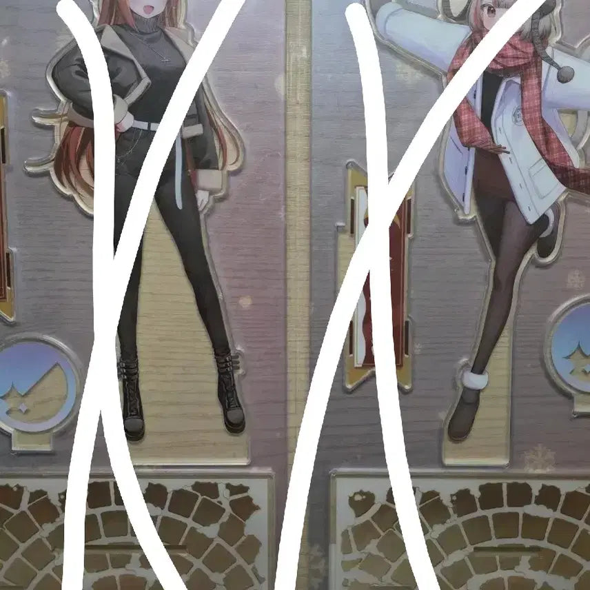 [BUNJANG] StellarLive Winter Acrylic Stand / 스텔라이브 윈터 유니 아크릴 스탠드