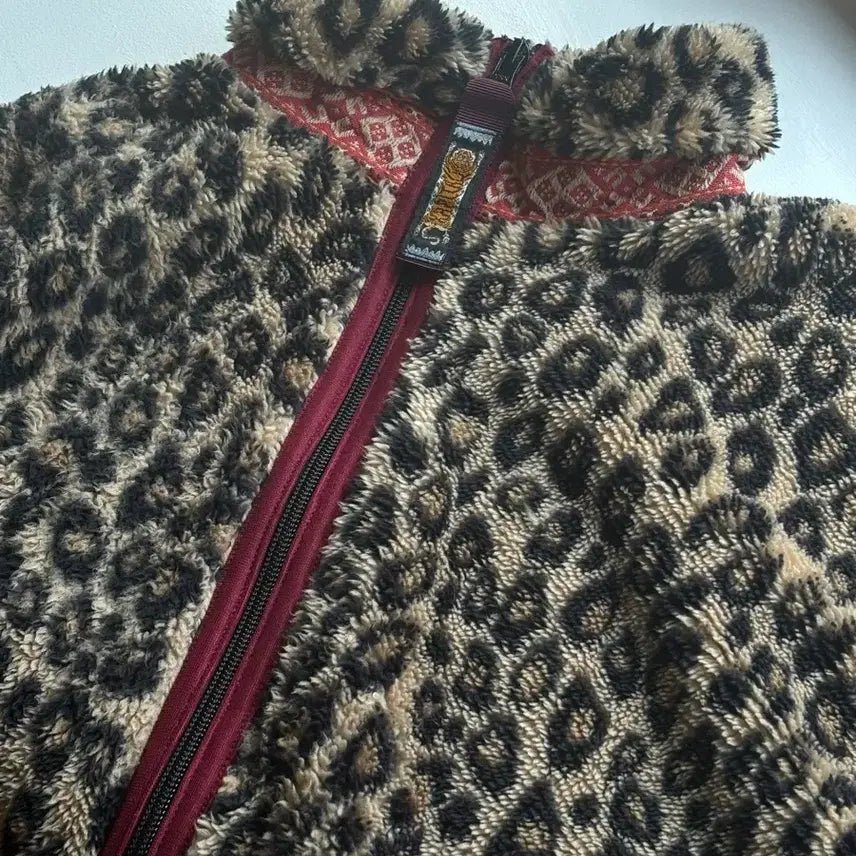 [BUNJANG] Capital Leopard Fleece (Scott Wears) Size 1 / 캐피탈 레오파드 플리스(스캇 착용) 초희귀 사이즈