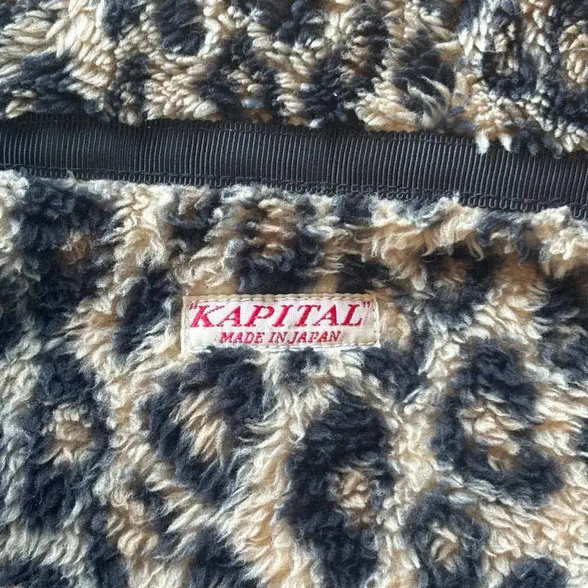 [BUNJANG] Capital Leopard Fleece (Scott Wears) Size 1 / 캐피탈 레오파드 플리스(스캇 착용) 초희귀 사이즈